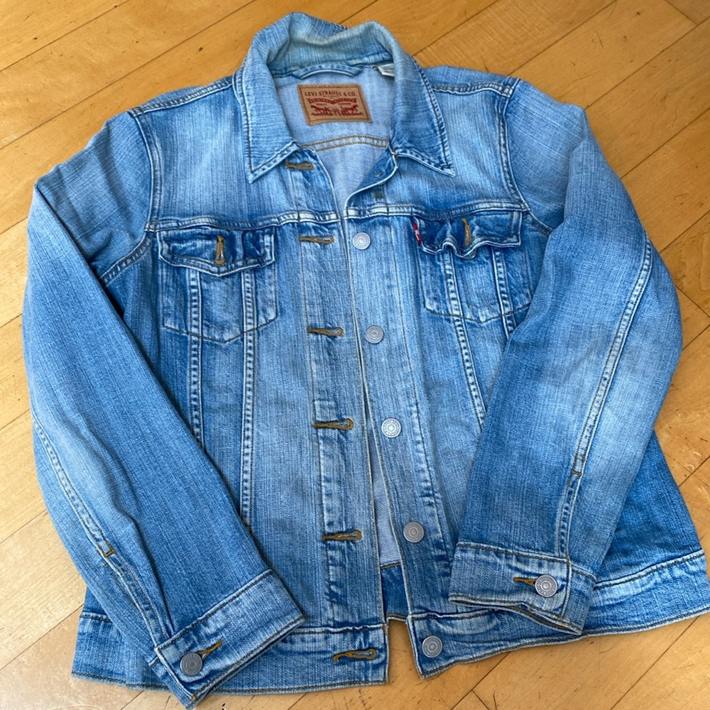 LEVI’S denim jacket. Used